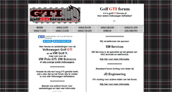 Desktop Screenshot of golfgtiforum.nl