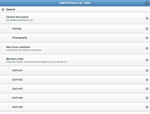 Tablet Screenshot of golfgtiforum.co.uk